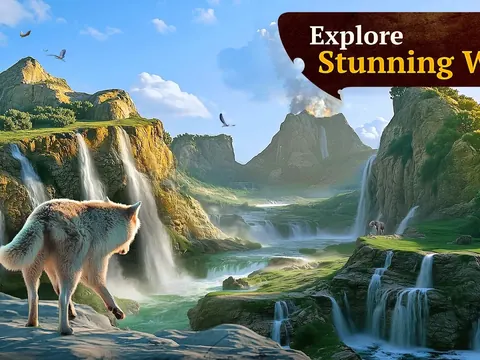 The Wolf: Animal Game MMORPG — screenshot from Google Play