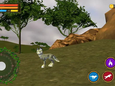 Wolf Life Simulator: Wildlife — screenshot from Google Play