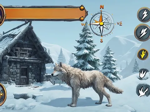 Wolf Pack Simulator 3D Games — screenshot from Google Play