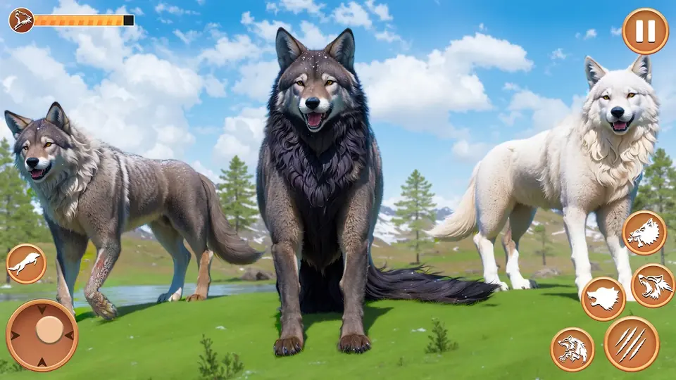 Wolf Pack Trails gameplay screenshot