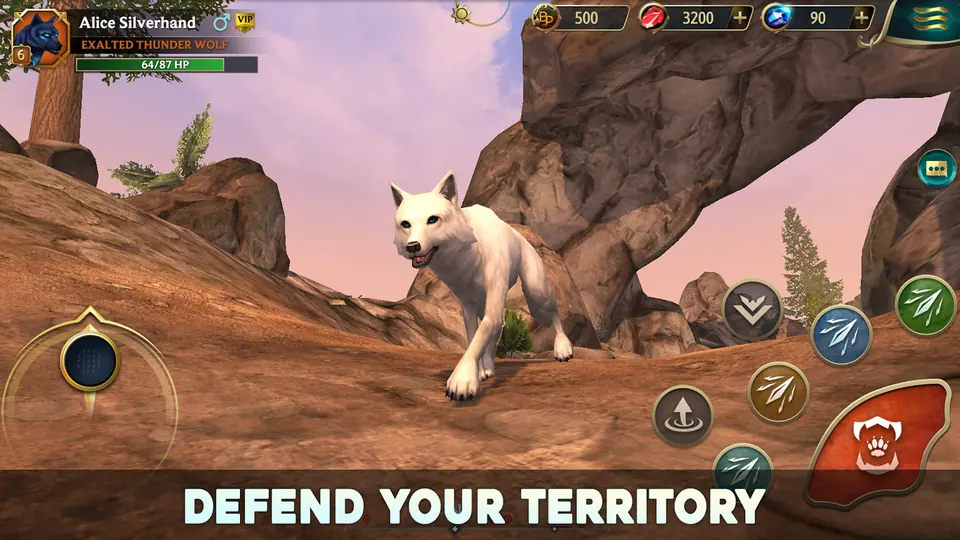 Wolf Tales - Wild Animal Sim — a second screenshot